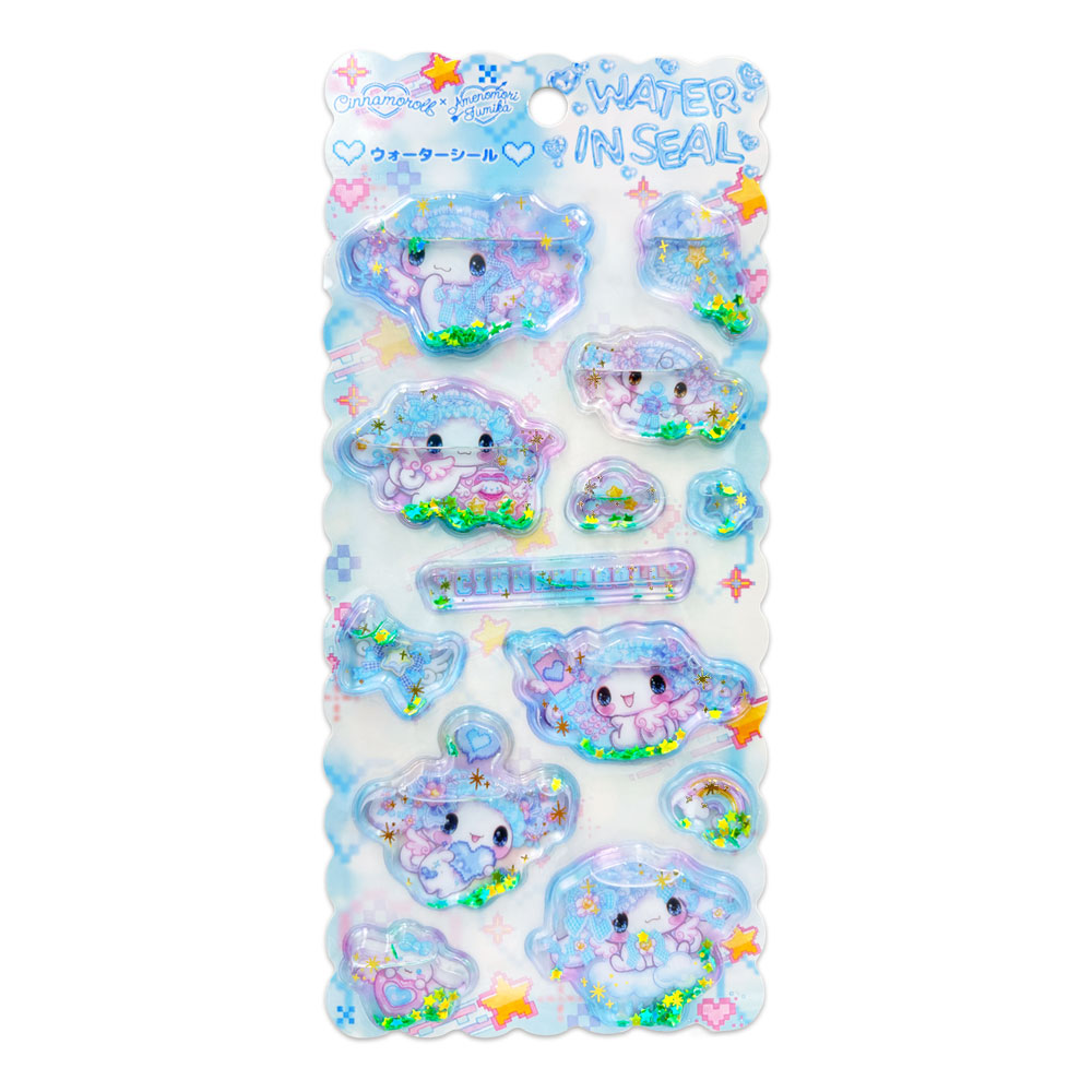 サンリオキャラクターズ×飴ノ森ふみか  ウォーターシール　【海外販売不可商品】