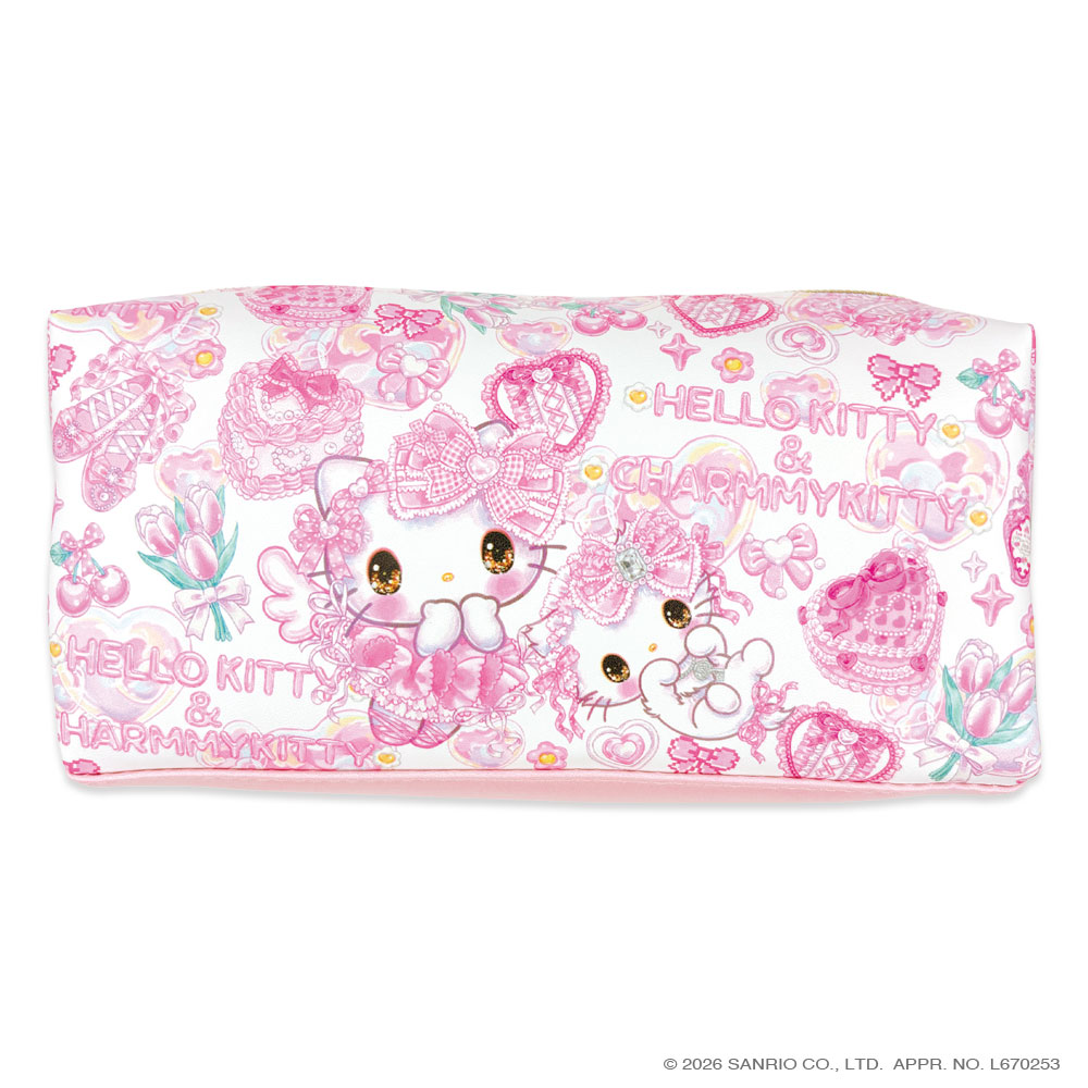 サンリオキャラクターズ×飴ノ森ふみか BOXペンポーチ　【海外販売不可商品】