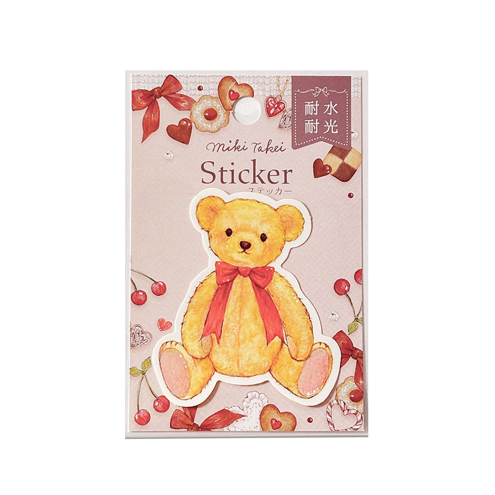 たけいみきシリーズ　ステッカー　　【中国（香港・マカオ含）・台湾・タイ・ベトナム・シンガポール・インドネシア・マレーシア販売不可商品】