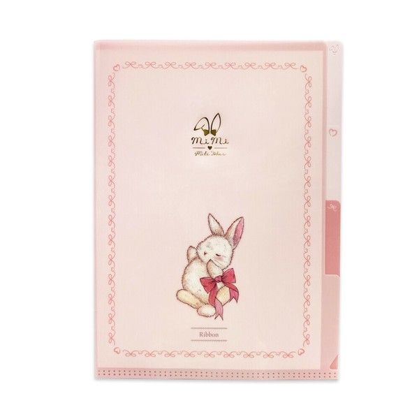 たけいみきmimiA5クリアファイル　3ポケット　【中国（香港・マカオ含）・台湾・タイ・ベトナム・シンガポール・インドネシア・マレーシア販売不可商品】