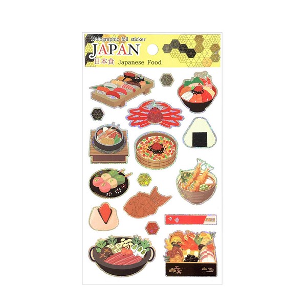 日本の伝統シリーズ　ホログラムシール