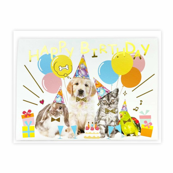 誕生日ポップアップメロディーカード