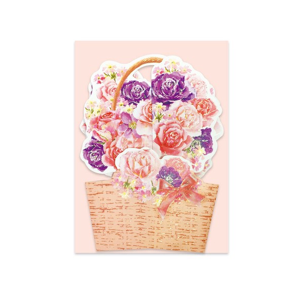 ダイカットポップアップミニカード　多目的