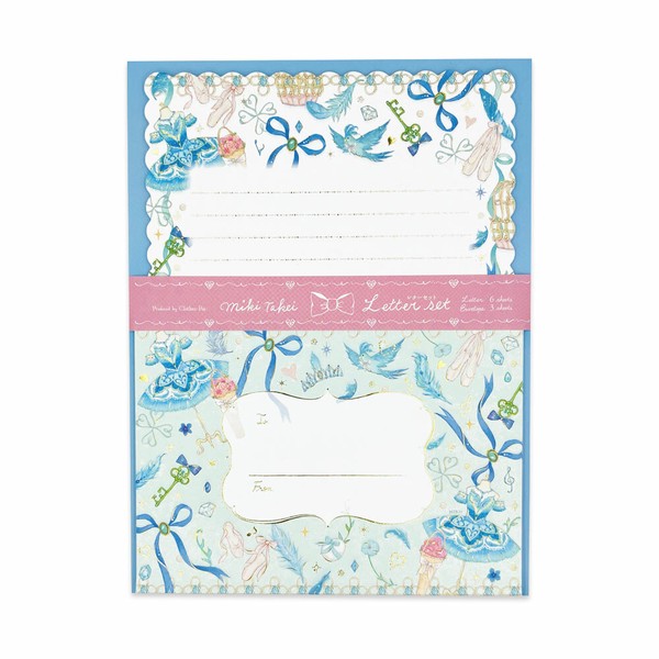 たけいみきシリーズ　レターセット【中国（香港・マカオ含）・台湾・タイ・ベトナム・シンガポール・インドネシア・マレーシア販売不可商品】