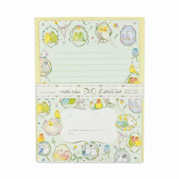 たけいみきシリーズ　レターセット【中国（香港・マカオ含）・台湾・タイ・ベトナム・シンガポール・インドネシア・マレーシア販売不可商品】