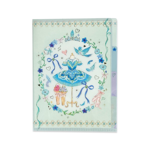 たけいみきシリーズ　A5クリアファイル（3ポケット）【中国（香港・マカオ含）・台湾・タイ・ベトナム・シンガポール・インドネシア・マレーシア販売不可商品】