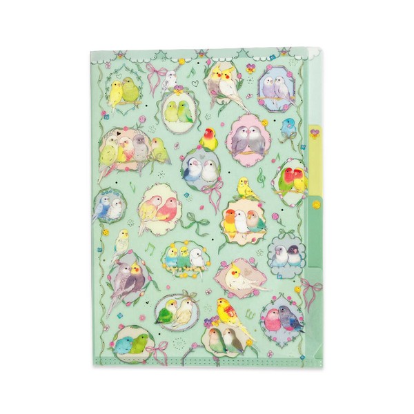 たけいみきシリーズ　A5クリアファイル（3ポケット）【中国（香港・マカオ含）・台湾・タイ・ベトナム・シンガポール・インドネシア・マレーシア販売不可商品】