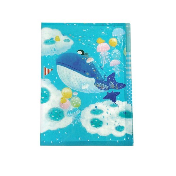 吉田麻乃シリーズ　3ポケットクリアファイルA5